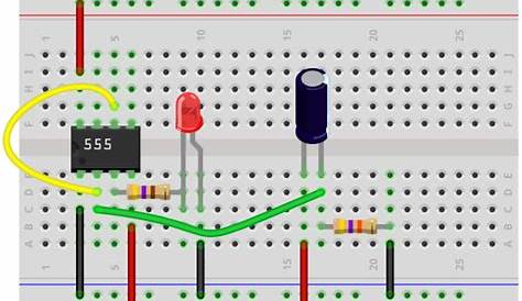 simple circuits on breadboard