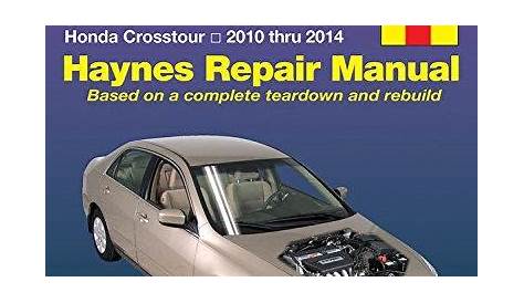 Honda Accord 2003-2014 Haynes Service Repair Manual - australia