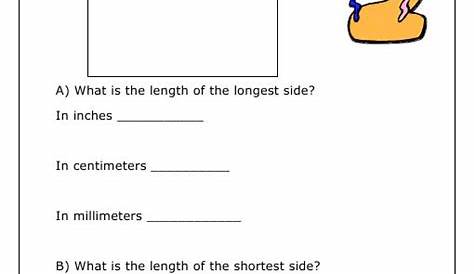second grade measurement worksheets