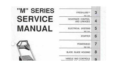 Lawn Boy Service Manual | eBay