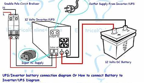 home ups inverter circuit diagram