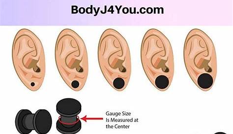 Pin on Ear Stretching | Gauges Kit, Plugs, Tunnels, Tapers, Spirals