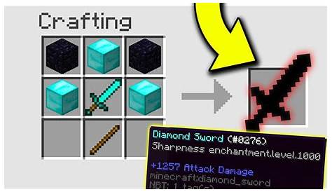 how do you craft a sword in minecraft