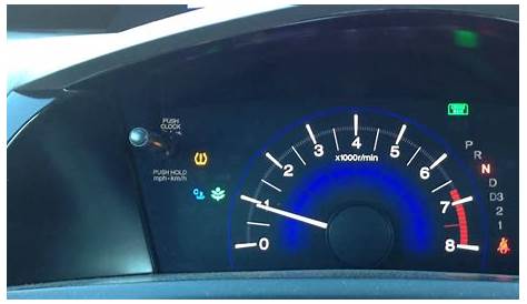 Reset Honda Accord Tire Pressure Light