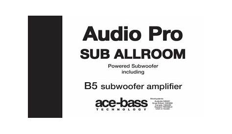 b2 audio duo owner's manual