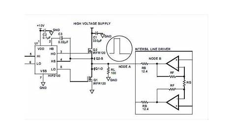 half bridge mosfet driver circuit diagram