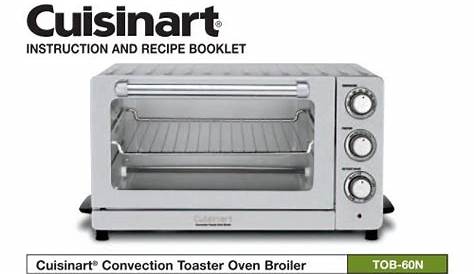 Cuisinart Toaster Oven Broiler with Convection -TOB-60N1 - MANUAL