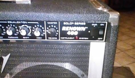 Renown 400 - Peavey Renown 400 - Audiofanzine