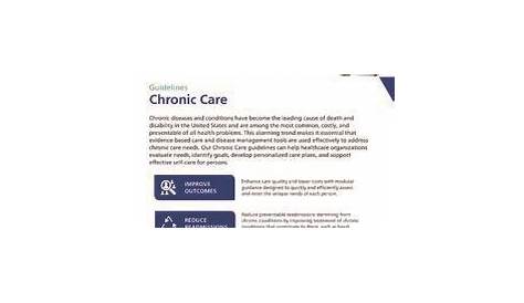 Guidelines Chronic Care - mcg.com | Complex care | PDF4PRO