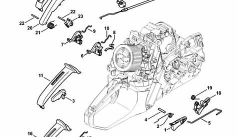 Throttle control Assembly for Stihl MS362 MS362C Chainsaws | L&S Engineers