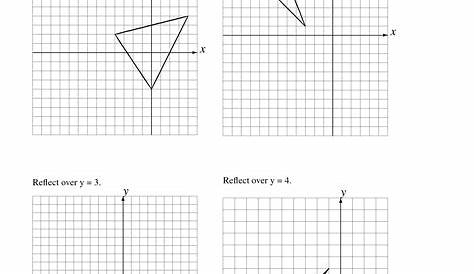 reflections worksheets
