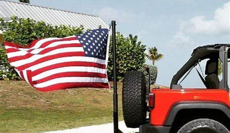 jeep flag pole holder