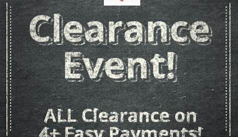 Quacker Clearance Event ends 8/21/17 | | Event, Clearance, Quacker factory