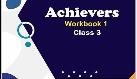 Achievers Workbook Class 3 Workbook 1 – Mentors Basket