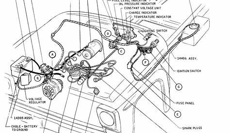 1971 ford ignition wiring diagram