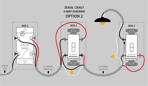 wiring 4 way switches