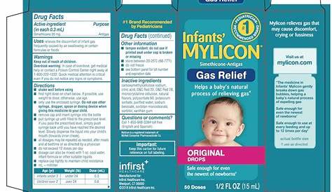 Infant Gas Drops Dosage Chart By Weight - Reviews Of Chart