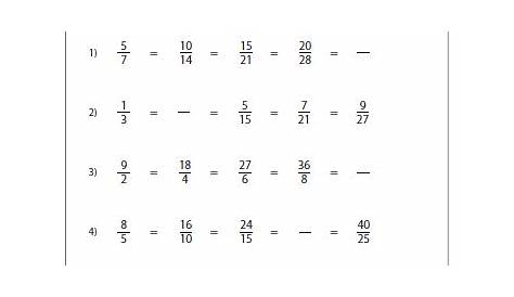 Equivalent Fractions Grade 5 - Equivalent Fractions Using Area Models