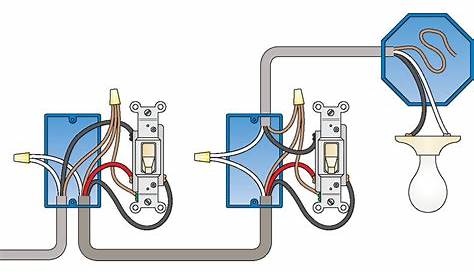 two way light switch schematic