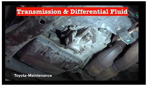 How To Check Automatic Transmission Fluid Toyota Camry - Haiper