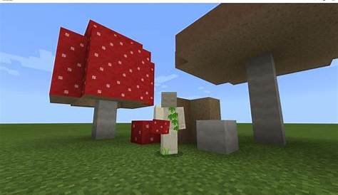 How to get a mushroom block in Minecraft