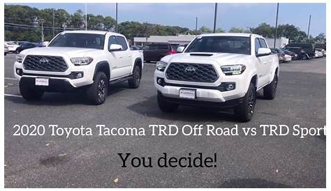 Difference Between Toyota Tacoma Sr And Sr5