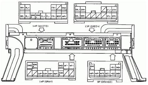 fujitsu ten audio wiring diagram