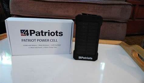 Patriot Power Cell Review - Is it worth it?(The Real Truth) - Survival