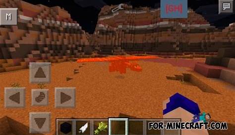 Dragons mod for Minecraft PE 0.10.5