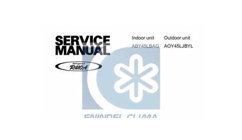 Fujitsu Air Conditioner Service Manuals