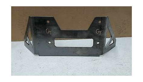 GT Warn 8274 Winch Plate by Gatsby Trucks 1/4" Thick GT Jeep Off Road