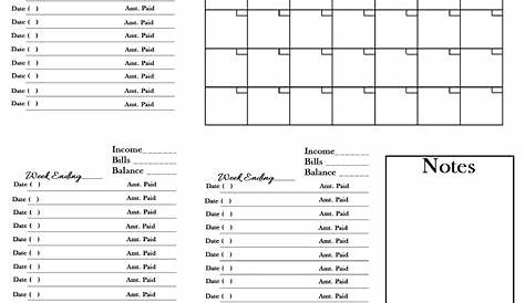 This is a simple worksheet I use to keep track of my paid monthly bills