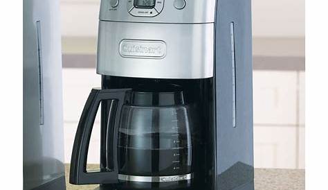 cuisinart automatic grind & brew 12-cup coffee maker manual