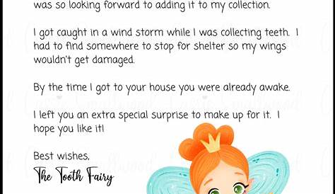 5 Insanely Cute Free Printable Tooth Fairy Letters - Cassie Smallwood