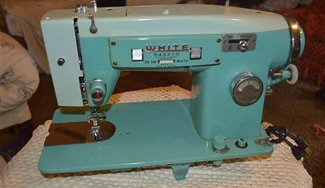 vintage white sewing machine manual