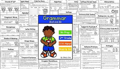 grammar for second graders