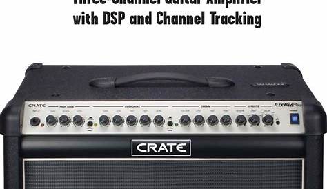 Crate Amplifiers Flexwave 65 112 Users Manual 65/112 Three Channel