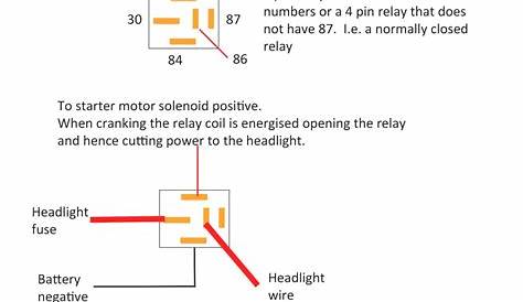 4 Pin Relay Wiring Diagram - Cadician's Blog