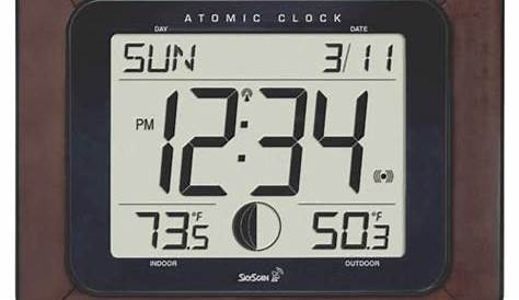 sioscan atomic clock manual