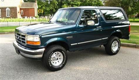 1995 ford bronco tires