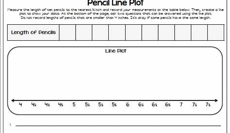 line plot worksheet grade 5