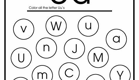 Letter U Worksheets, Flash Cards, Coloring Pages