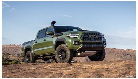 Toyota Tacoma | 2020MY TRD Pro (Color: Army Green) | Front Three-Quarter