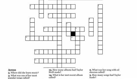 taylor swift word search printable
