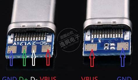 Wiring problem while making couple of USB Type-C cables - Electrical