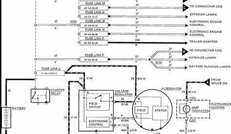 ford voltage regulator wiring