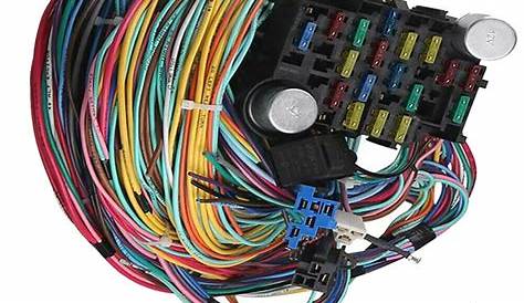 UNIVERSAL 21 CIRCUIT WIRING HARNESS WIRES FIT FOR 73-82 CHEVY GMC TRUCK