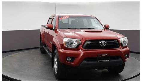 2012 Red Toyota Tacoma Crew Cab Pickup #DN22225A - YouTube