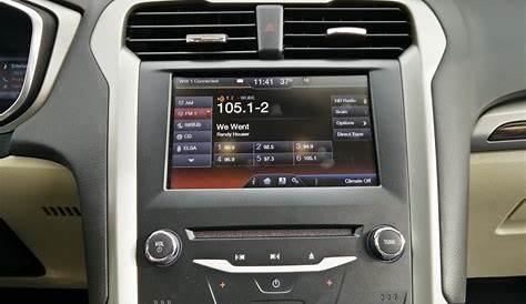 ford fusion radio not working