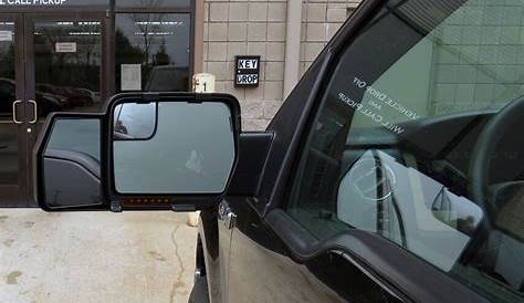 2013 Ford F-150 K-Source Snap & Zap Custom Towing Mirrors - Snap On